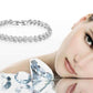 Feshionn IOBI bracelets Mosaic 90 Swiss CZ Diamonds Tennis Bracelet In Three Colors