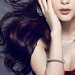 Feshionn IOBI bracelets Mosaic 90 Swiss CZ Diamonds Tennis Bracelet In Three Colors