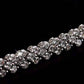 Feshionn IOBI bracelets Mosaic 90 Swiss CZ Diamonds Tennis Bracelet In Three Colors