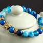 Feshionn IOBI bracelets ON SALE - Buddha Bead Genuine Agate Gemstone Bracelet