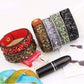 Feshionn IOBI bracelets ON SALE - Treasure Gemstone Encrusted Sueded Leather Wrap Bracelet ~ Six Earthy Colors