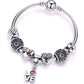 Feshionn IOBI bracelets ON SALE - True Love Heart Charm Bead Collection Silver Bangle Bracelet