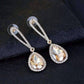 Feshionn IOBI Earrings Evening Splendor Austrian Crystal Drop Earrings in Three Elegant Colors