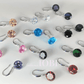 Feshionn IOBI Earrings Exotic Ice Naked IOBI Crystals Drill Earrings - 10mm
