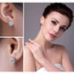 Feshionn IOBI Earrings French Blue Halo 1CTW Genuine Topaz IOBI Precious Gems Earrings