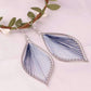 Feshionn IOBI Earrings Global Beauty Silk Thread String Art Drop Earrings In Three Colors
