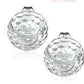 Feshionn IOBI Earrings Ice Clear CLEARANCE - Disco Ball Faceted Crystal Stud Earrings - Eight Colors!