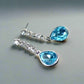 Feshionn IOBI Earrings IOBI Crystals Dew Drop Earrings - Choose Your Color