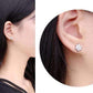 Feshionn IOBI Earrings ON SALE - Delicate Flower CZ Stud Earrings