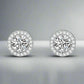 Feshionn IOBI Earrings ON SALE - Enchanted Halo Crystal Stud Earrings