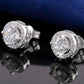 Feshionn IOBI Earrings ON SALE - Enchanted Halo Crystal Stud Earrings