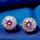 Feshionn IOBI Earrings ON SALE - Round Cut Halo Earrings in Five Elegant Colors