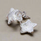 Feshionn IOBI Earrings Silver Starfish Stud Earrings