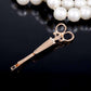 Feshionn IOBI Hair Jewelry Gold Vintage Victorian Scissors Hair Clip Barrette