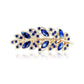 Feshionn IOBI Hair Jewelry Laurel Leaf Gold Hair Barrette 6 Fashionable Colors to Choose!