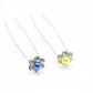 Feshionn IOBI Hair Jewelry Small Pearl & Rhinestone Flower Hair Pins in 12 Elegant Colors