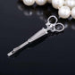 Feshionn IOBI Hair Jewelry Vintage Victorian Scissors Hair Clip Barrette