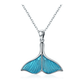 Feshionn IOBI Necklaces Mermaid's Tail Enamel & Sterling Silver Necklace