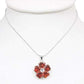 Feshionn IOBI Necklaces ON SALE - "Buttercup" Cubic Zirconia Flower Pendant Necklace