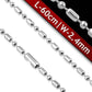 Feshionn IOBI Necklaces "Pride" Embossed Lion's Head Dog Tag Pendant Stainless Steel Necklace