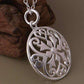 Feshionn IOBI Necklaces Renaissance Medallion Sterling Silver Necklace