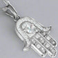 Feshionn IOBI Necklaces Sparkly Hamsa Necklace
