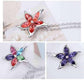 Feshionn IOBI Necklaces Starfish Flower Jewel IOBI Crystals Necklace - Choose Your Color