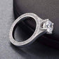 Feshionn IOBI Rings 5 CLEARANCE - French Cathedral Set 1.25ct CZ Solitaire Engagement Ring