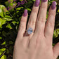 Feshionn IOBI Rings Alexandra 5CT Oval Petite French Pavé Crown IOBI Cultured Diamond Ring