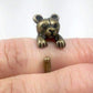 Feshionn IOBI Rings Bronze Teddy Bear Adjustable Animal Wrap Ring