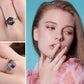 Feshionn IOBI Rings Carnivale 3.2CT Buff Top Crown Rainbow Fire Mystic Topaz IOBI Precious Gems Ring