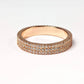 Feshionn IOBI Rings Here To Eternity Cubic Zirconia Anniversary Band Ring