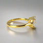 Feshionn IOBI Rings Indira D'ora 3CT Princess Cut Solitaire IOBI Cultured Diamond Ring