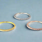 Feshionn IOBI Rings Lillianne .22CT Pavé Band IOBI Cultured Diamond Ring
