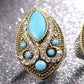 Feshionn IOBI Rings Mediterranean Empire Bejeweled Cocktail Ring
