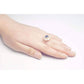 Feshionn IOBI Rings ON SALE - Crystal Garden CZ Flower Cocktail Ring