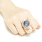 Feshionn IOBI Rings Regalia Genuine Rainbow Fire Mystic Topaz 15CT IOBI Precious Gems Ring