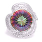 Feshionn IOBI Rings Regalia Genuine Rainbow Fire Mystic Topaz 15CT IOBI Precious Gems Ring