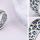 Feshionn IOBI Rings Sweet Blue Clover CZ Sterling Silver Band Ring
