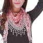 Feshionn IOBI Scarf Rose Pink ON SALE - Sheer Elegance Shawl Scarf