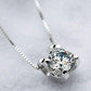 Feshionn IOBI Sets FREE GIFT - When You Buy Naked Swiss CZ Solitaire Necklace Receive FREE Pair of Naked IOBI Crystals Drill Earrings
