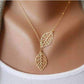 Feshionn IOBI Sets Seasons of Beauty Leaf Cut Out Necklace or Earrings