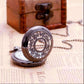 Feshionn IOBI Watches Oiled Bronze Scroll Detail Classic Pocket Watch