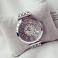 Feshionn IOBI Watches Spectacle Deluxe Austrian Crystal Luxury Ladies Watch in Two Colors