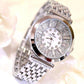 Feshionn IOBI Watches Spectacle Deluxe Austrian Crystal Luxury Ladies Watch in Two Colors