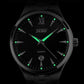 Feshionn IOBI Watches Swim or Sport Auto-Date Water Resistant Stainless Steel Men's Wrist Watch