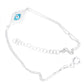 Charming Evil Eye CZ & Sterling Silver Bracelet
