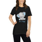 Short-Sleeve Women Soft T-Shirt It's A Boy Baby Elephant Design by IOBI Original Apparel
