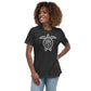 Women's Relaxed Soft & Smooth Premium Quality T-Shirt Mosaic Turtle Design by IOBI Original Apparel