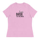 Women's Relaxed Soft & Smooth Premium Quality T-Shirt Personalize Customize Bride Bridesmaids Wedding or Bachelorette Party Design by IOBI Original Apparel